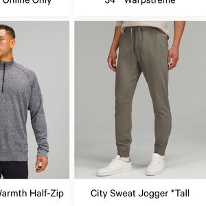lululemon athletica City Sweat Jogger *Tall in sage